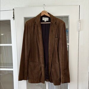 Reiss Brown Suede Men's Jacket